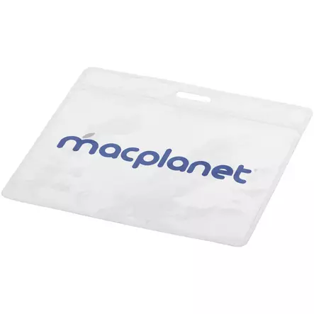 Serge-nimikorttitasku, läpinäkyvä - Give away tuotteet - 10220200 - 2