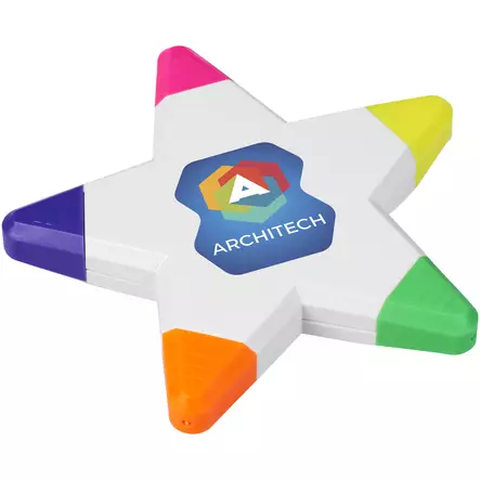 Solvig-korostuskynä, tähdenmuotoinen - Mainoskynät - 21036300 - 2