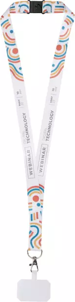 Sublimaatio Kaulanauha Puhelinpidikkeellä - Kaulanauhat painatuksella - 1PL2290 - 2