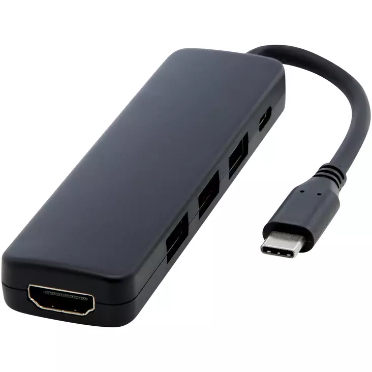 Loop RCS -kierrätetystä muovista valmistettu multimediasovitin USB 2.0–3.0 HDMI -liitännällä - Latausjohdot - 12436890 - 1
