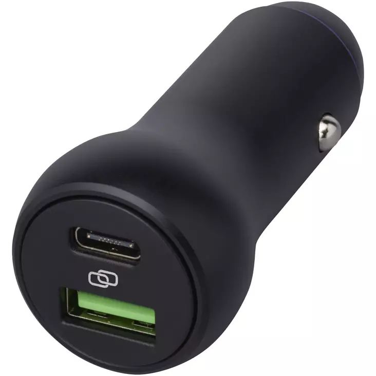 Pilot 55 W USB-C/USB-A -kaksoislaturi autoon - Powerbankit ja laturit - 12425990 - 1