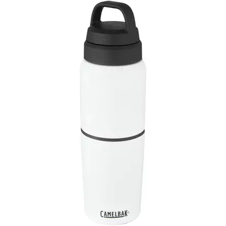 CamelBak® MultiBev ruostumattomasta teräksestä valmistettu 500 ml:n tyhjiöeristetty pullo ja 350 ml:n kuppi - Sporttipullot painatuksella - 10071601 - 1