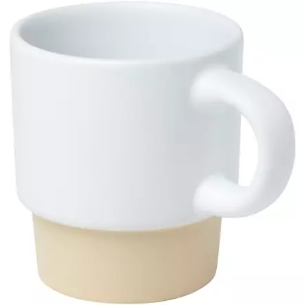 Olympia 130 ml:n pinottava savipohjainen espressokuppi - Kahvimukit painatuksella - 100805 - 1