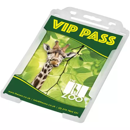 Pierre kierrätetystä muovista valmistettu kortinpidike - Give away tuotteet - 210194 - 1