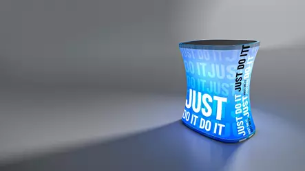Promopöytä LED-valoilla - MyBox - 232961111 - 1