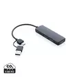 RCS USB hub tuplaliitännällä kierrätetystä muovista - Muu tekniikka - P308.261 - 1