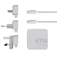 Xtorm XVC2067 GaNUltra 67 W matkalaturi 100 W USB-C PD -kaapelilla - Powerbankit ja laturit - 12439601 - 11