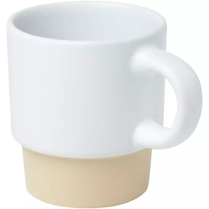 Olympia 130 ml:n pinottava savipohjainen espressokuppi - Kahvimukit painatuksella - 100805 - 1