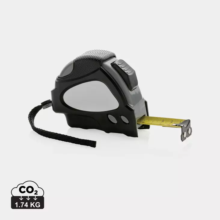 RCS Auto stop mittanauha 8M/25mm kierrätetystä muovista - Mittanauhat - P112.181 - 1