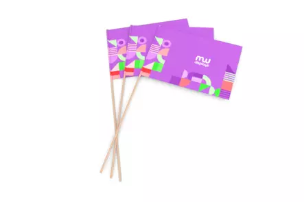 Pieni Paperilippu Logolla - Muut mainoslahjat - MWD1122 - 1