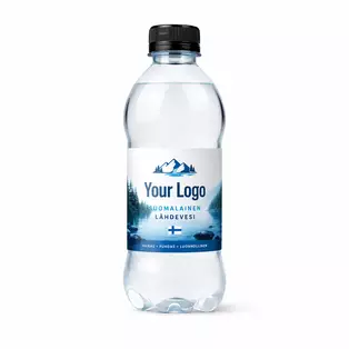 Suomalainen Lähdevesi Logolla 0,35L - Makuvesi - FRE002 - 1