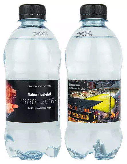 Suomalainen Lähdevesi Logolla 0,35L - Makuvesi - FRE002 - 2