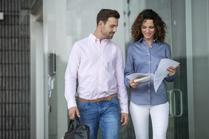 Vaillant pitkähihainen miesten oxford- paita - Kauluspaidat - 38162 - 1