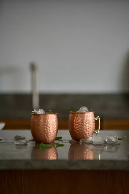 Orrefors Järnverk Moscow Mule Mukit - Juomalasit painatuksella  - 411383 - 2