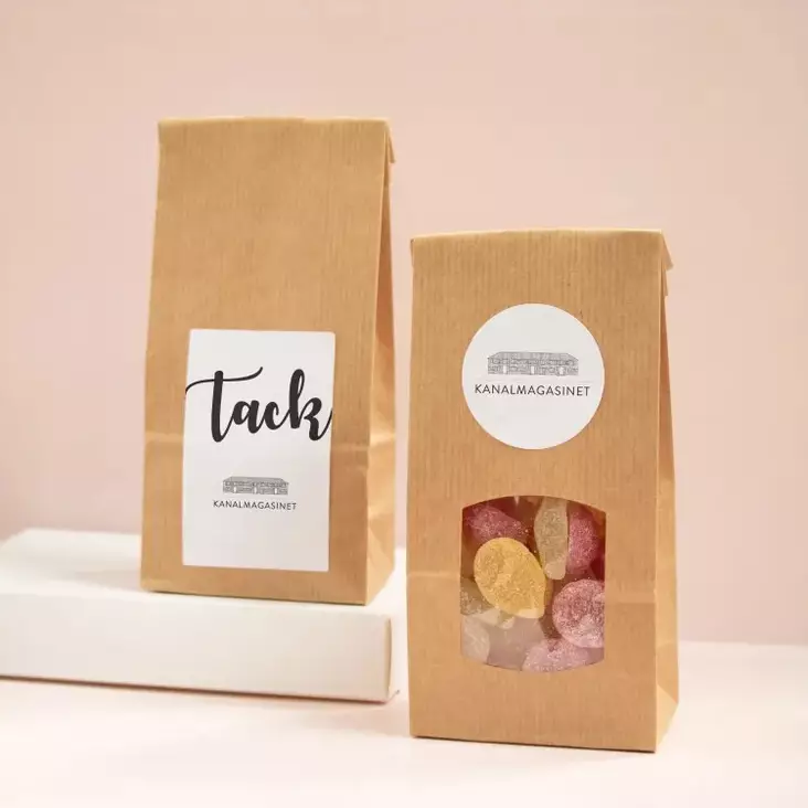 Mainosmakeiset Paperipussissa 100g - Karkit - PRES8783 - 1