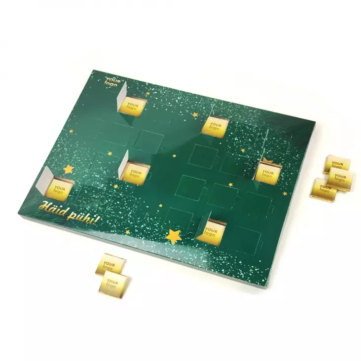 Napolitan Suklaakalenteri Painatuksella - Suklaakalenterit - ST2003 - 1