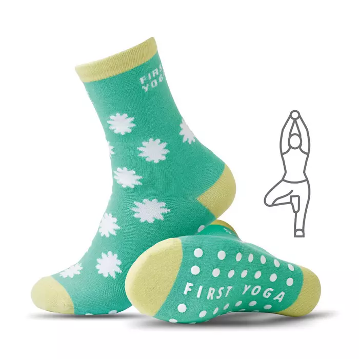 Puuvillaiset Liukuestesukat Omalla Kuosilla - Sukat - MWCS24 - 1