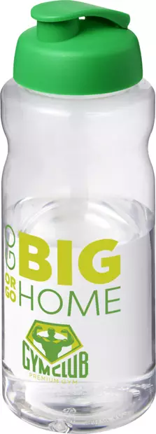 H2O Active Big Base pullo läppäkannella - Sporttipullot painatuksella - 210175 - 2