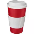 Americano® 350 ml muki, läikyttämätön kansi, grippi - Take away mukit painatuksella - 210696 - 1