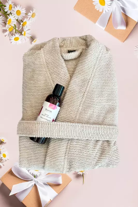 Kaarna Kylpytakki ja Frantsila Suihkugeeli - Kylpytakit - setti85 - 1