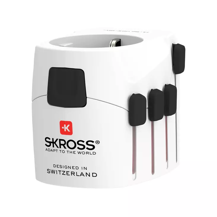 SKROSS Pro 3-napainen matka adapteri - Powerbankit ja laturit - RB1.103145 - 1