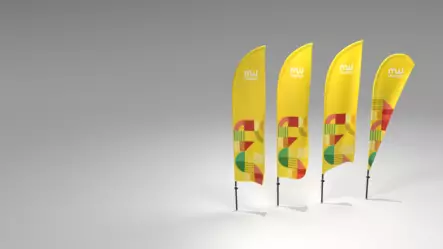 Beachflag Mainoslippu 280 - Rollupit & liput - MWD006 - 1