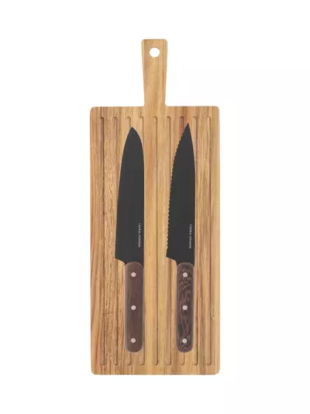 Orrefors Blacksmith Veitset+Leikkuulauta - Veitset ja aterimet - 411377 - 1