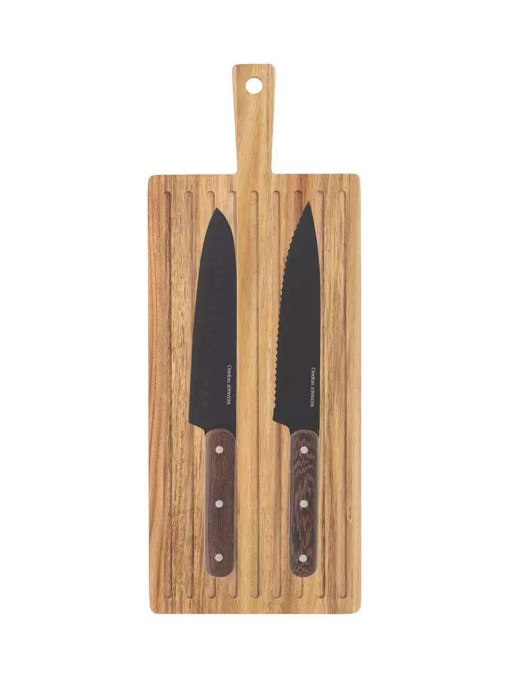 Orrefors Blacksmith Veitset+Leikkuulauta - Veitset ja aterimet - 411377 - 1
