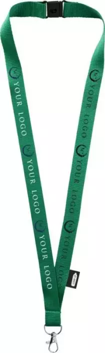 RPET Kaulanauha Turvalukolla - Kaulanauhat painatuksella - 102517 - 1