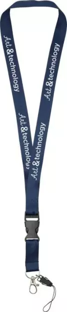 Kaulanauha Puhelinpidikkeellä ja Iroittettavalla Soljella - Kaulanauhat painatuksella - 102508 - 2