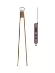 Orrefors Griilipihdit Pulloavaajalla + Lämpömittari - Grillaustarvikkeet - GC411348 - 1