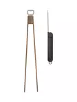 Orrefors Griilipihdit Pulloavaajalla + Lämpömittari - Grillaustarvikkeet - GC411348 - 3