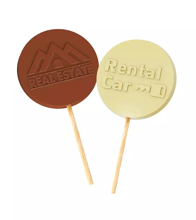 Iso suklaa logotikkari - Tikkarit - SL0448 - 1