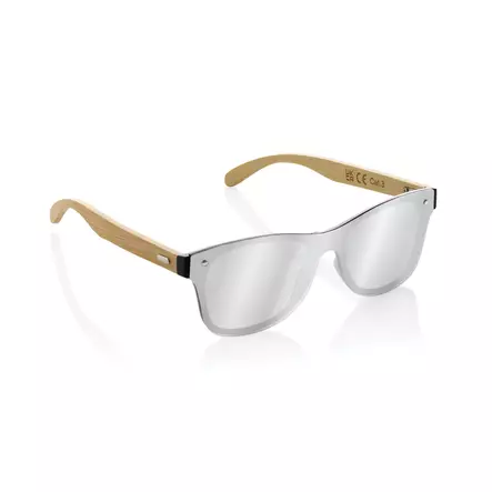 Prism RCS kierrätysmuoviaurinkolasit, joissa on bambukehys - Aurinkolasit - P453.8509 - 2