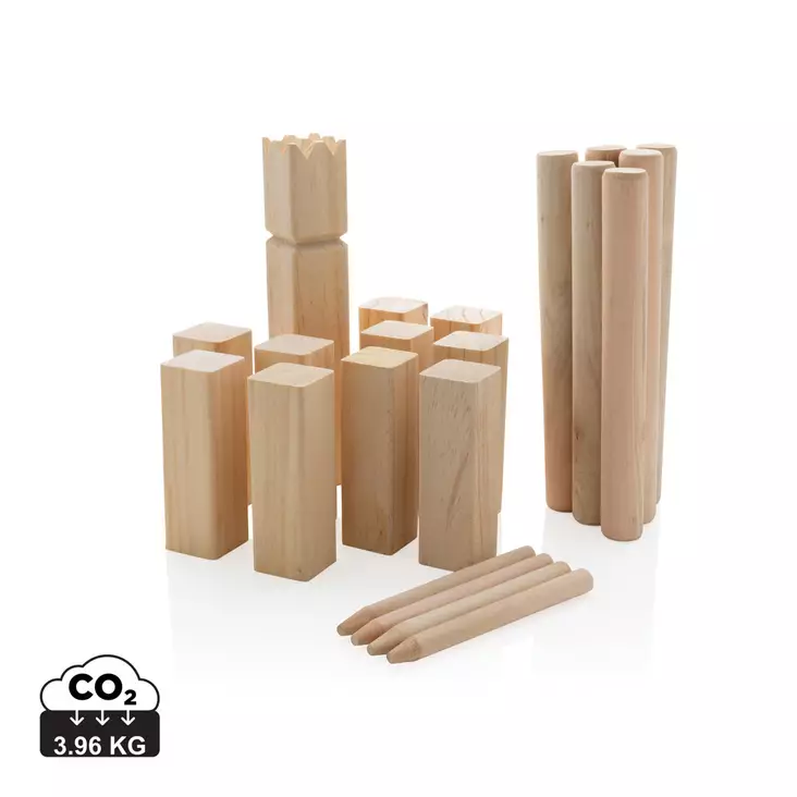 Puinen kubb -setti - Pelit ja lelut - P453.519 - 1